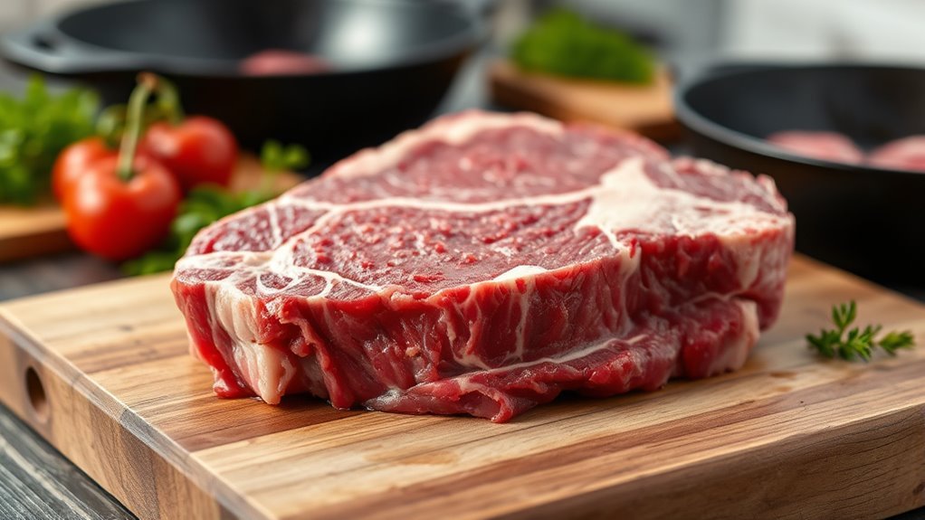 choose thick well marbled beef