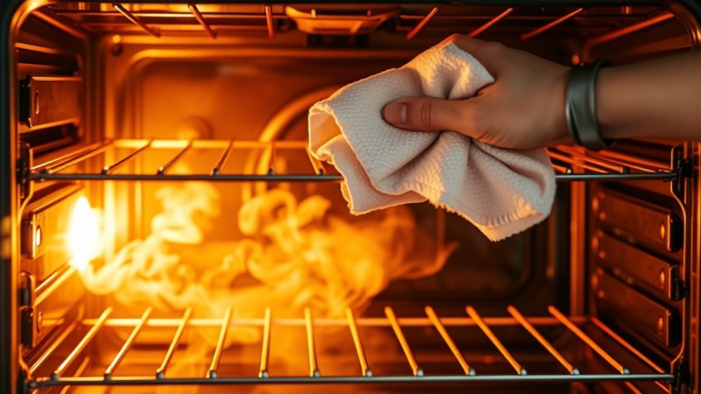 clean burn inspect repair