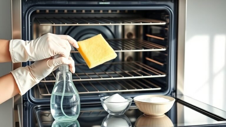 clean your gas oven