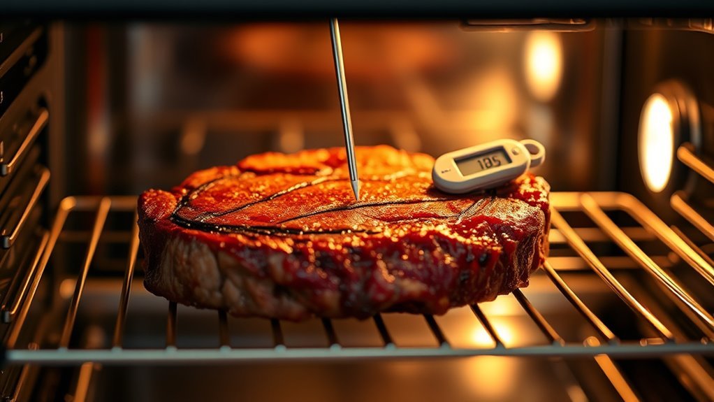 control internal temp precisely