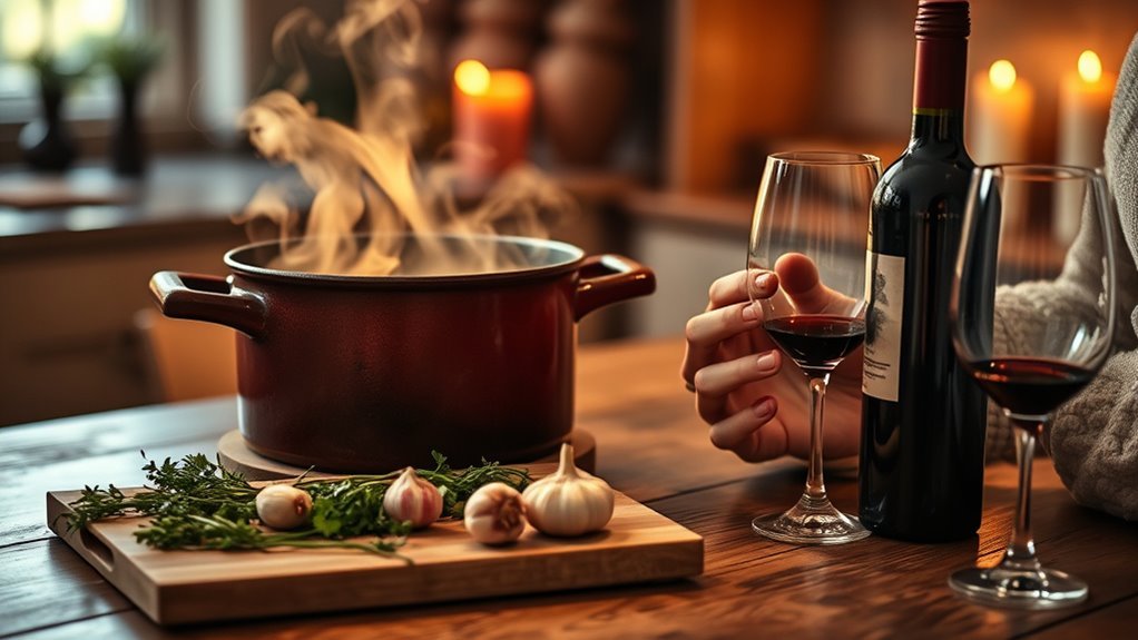 cook serve and create ambiance