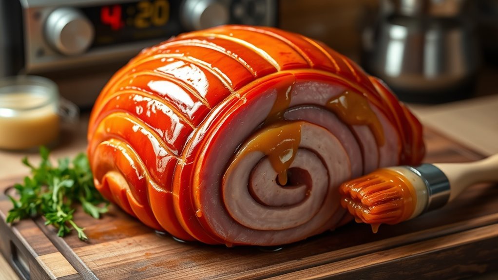 cook spiral ham thoroughly