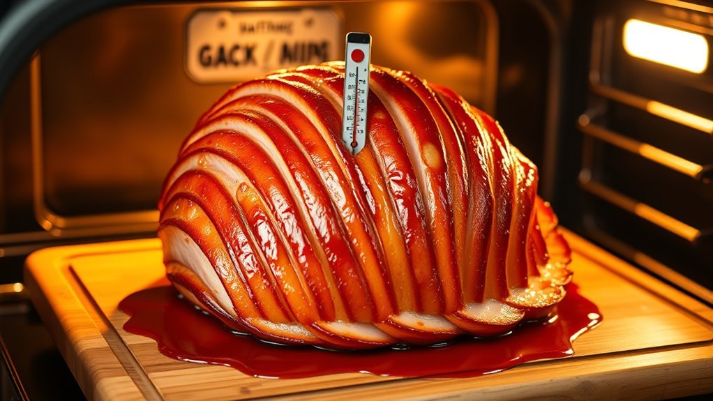 cooking spiral ham thoroughly