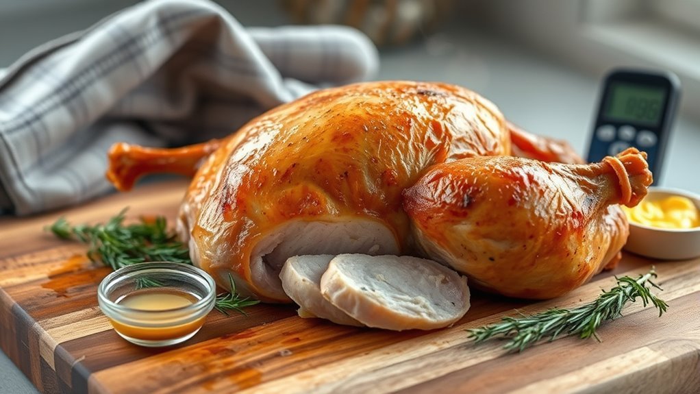 cooking time for bone in turkey