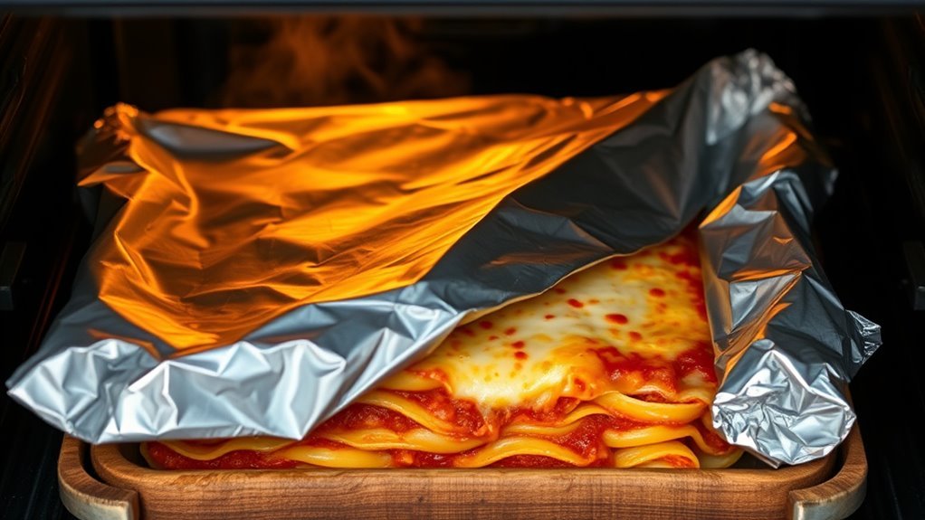 cover uncover crispy cheese