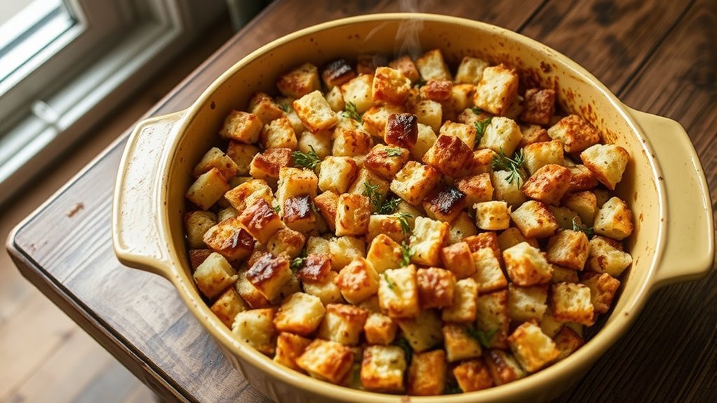 crispy safe stuffing finish