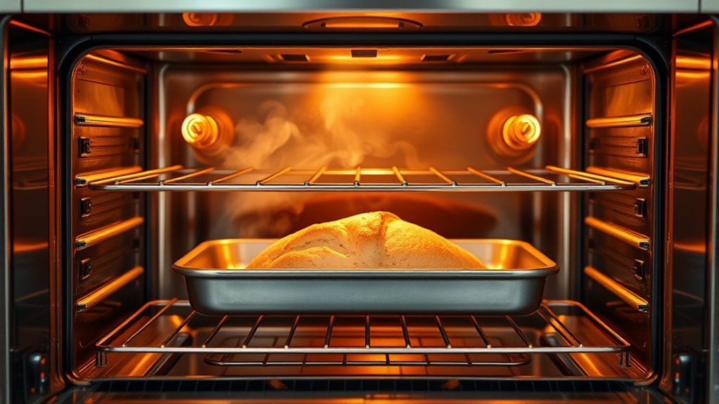 dual heat elements maintain stationary temperature