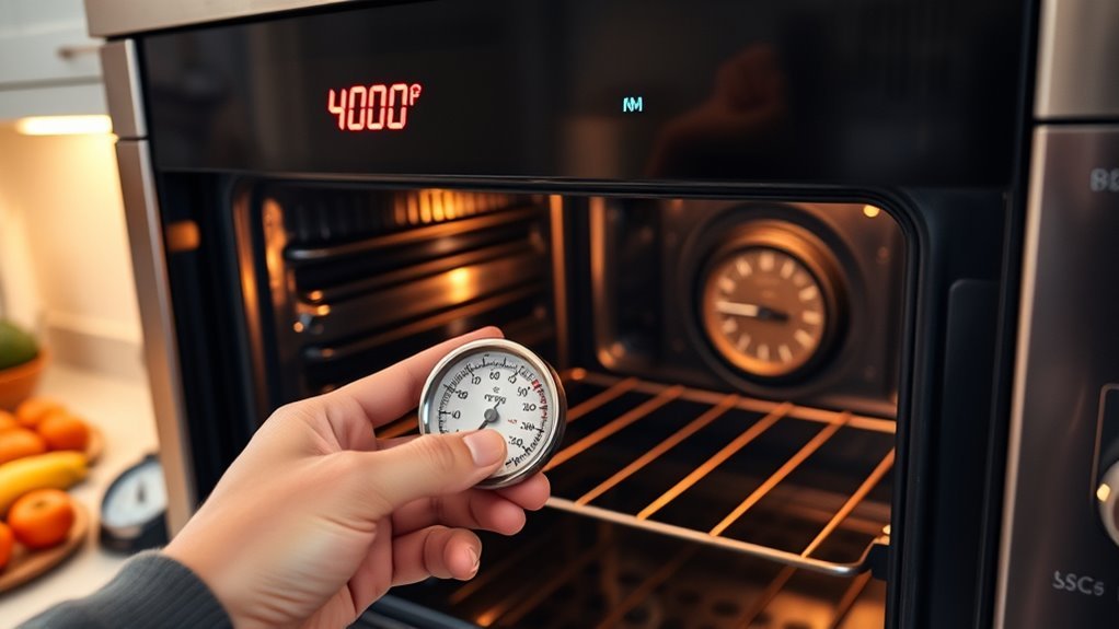 ensure oven temperature accuracy