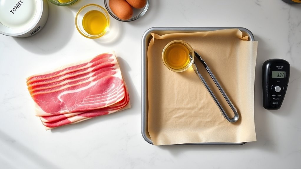 gather ingredients and equipment