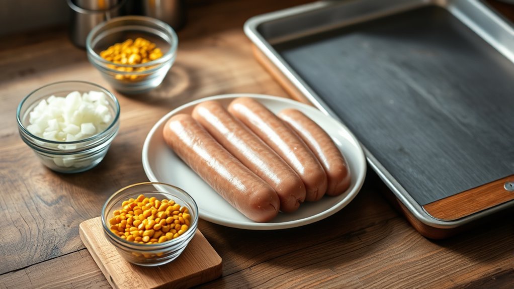 gather ingredients and equipment