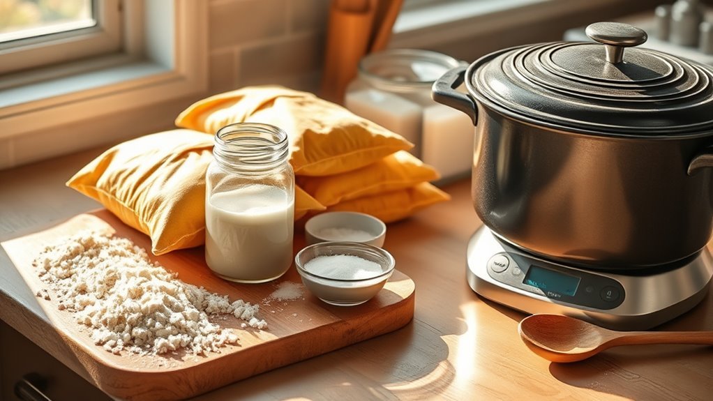 gather ingredients and tools