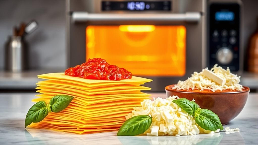 gather ingredients preheat oven