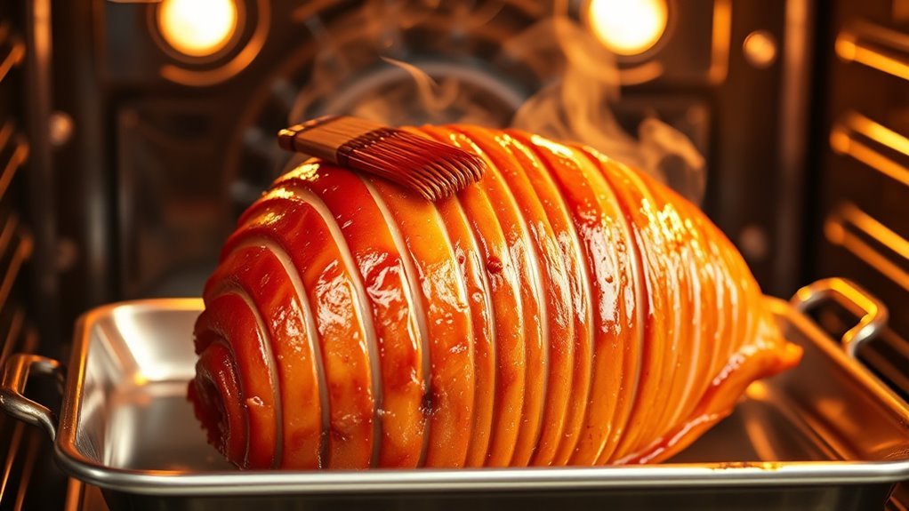 glaze roast caramelize baste