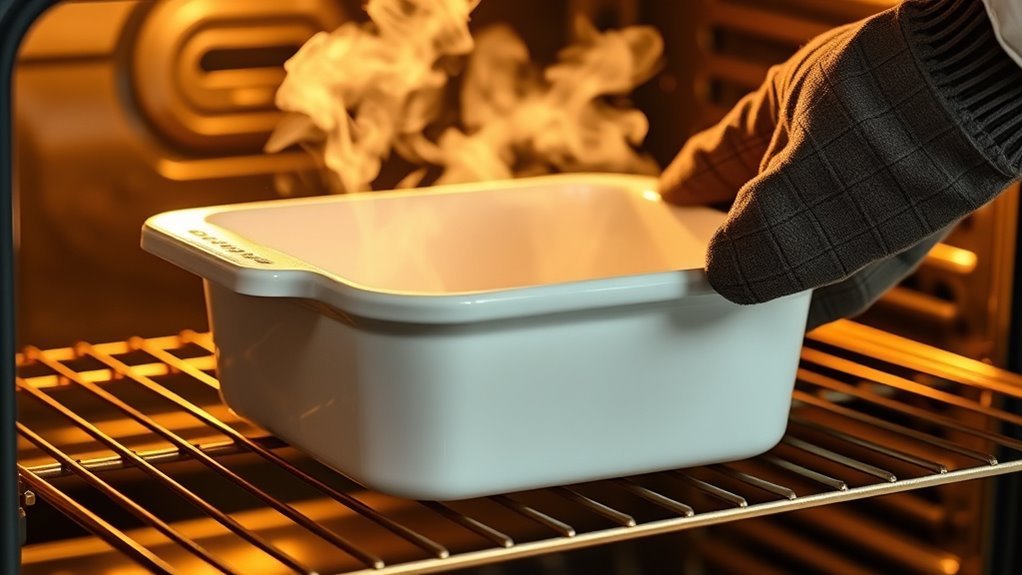 gradual heating and handling