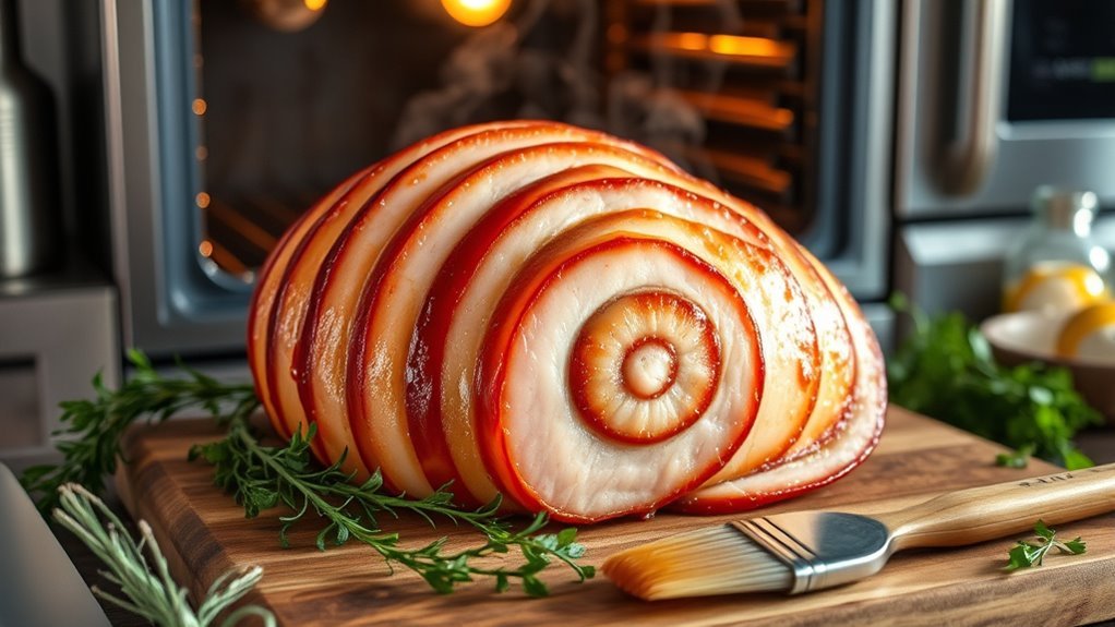 ham oven cooking times