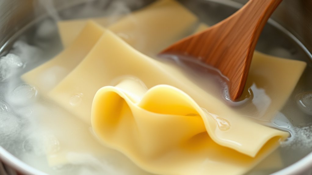 handle noodles gently and carefully