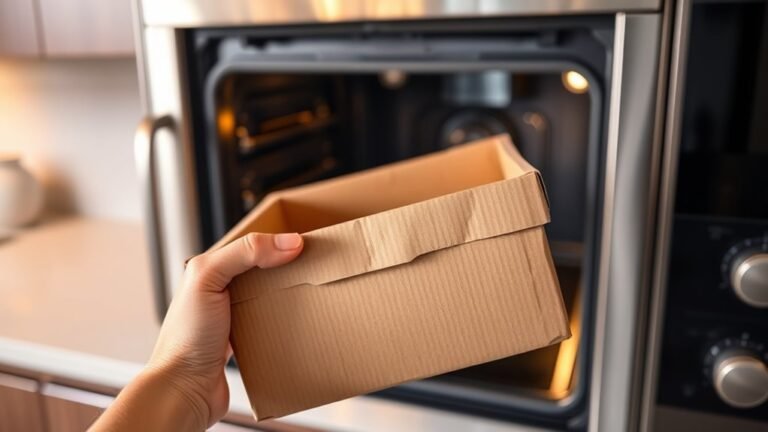 is pizza box oven safe
