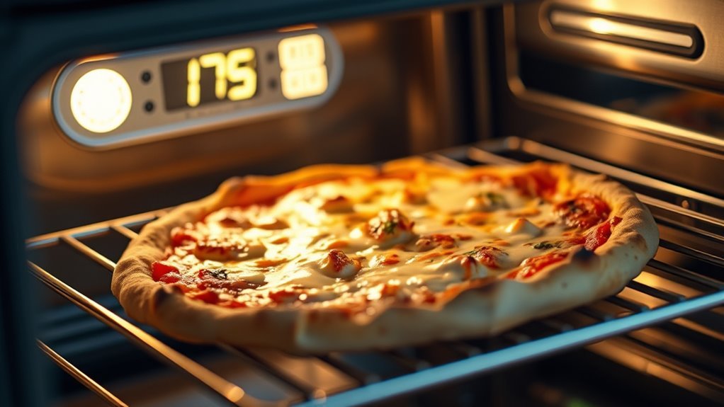 keep oven at low temperature