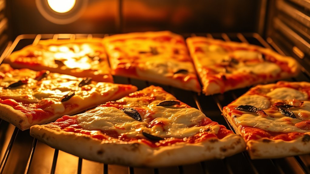 keep pizza crispy uncovered