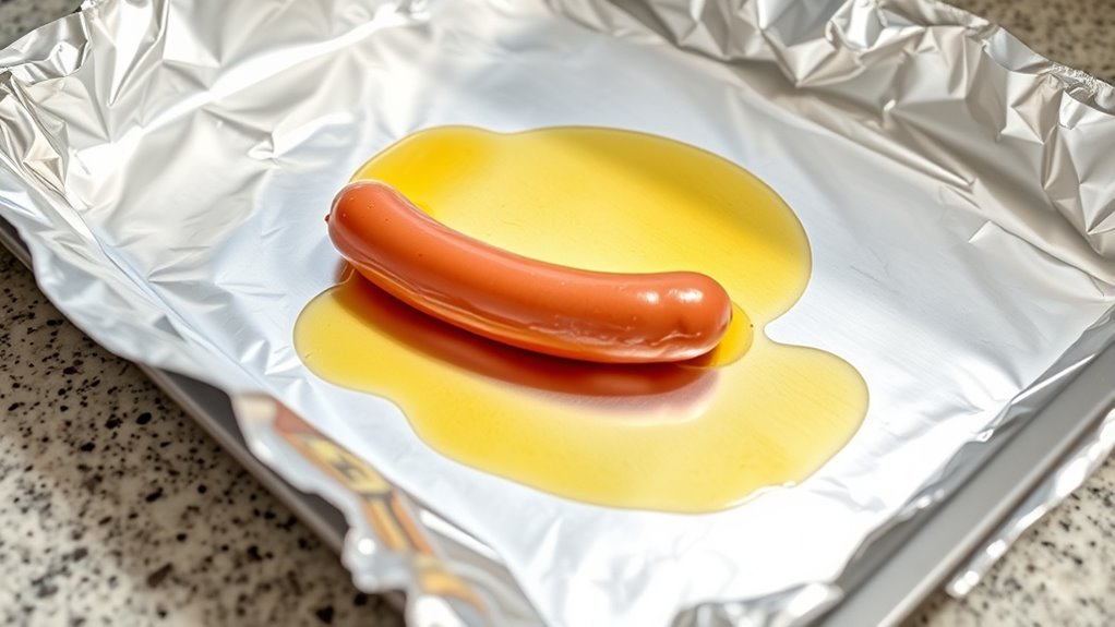 line and prep baking sheet