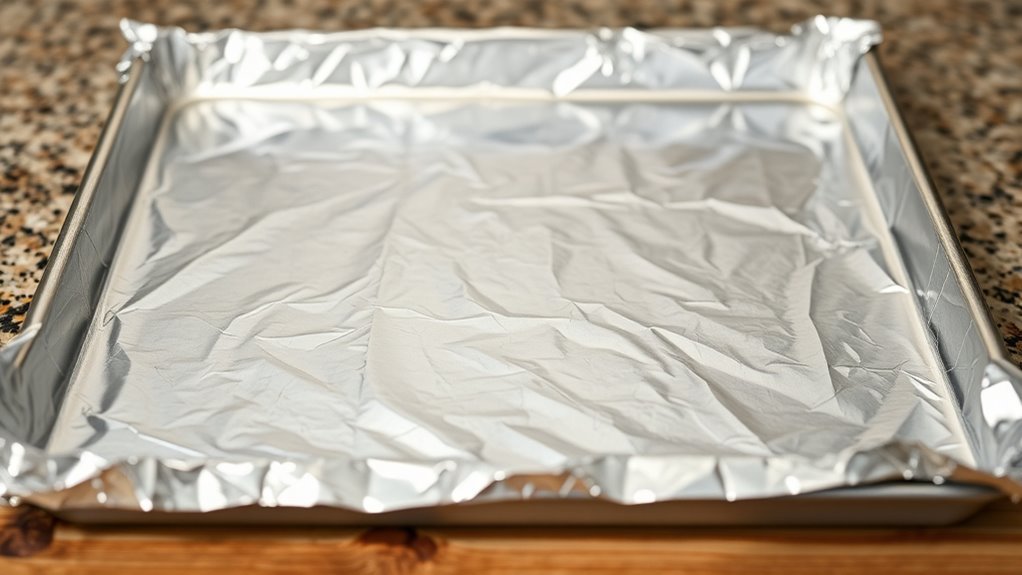 line foil place rack