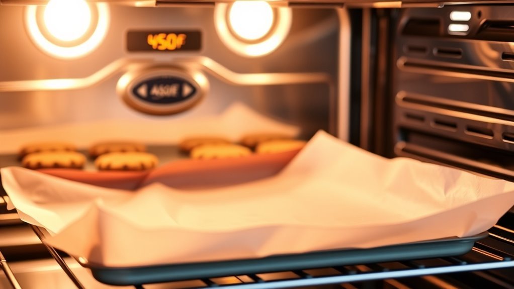 maintain safe oven temperature