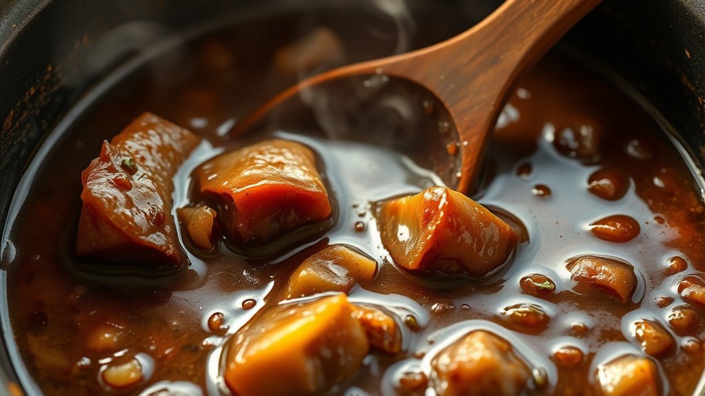 make flavorful oxtail gravy
