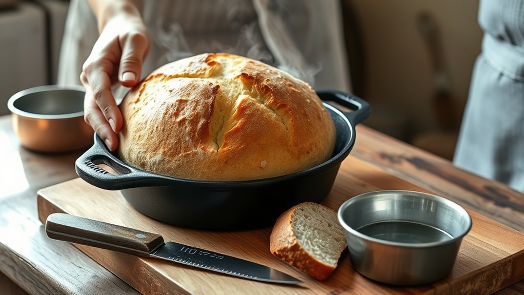 manage steam for perfect crust