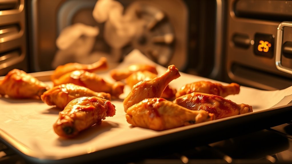optimal chicken wing baking guidelines