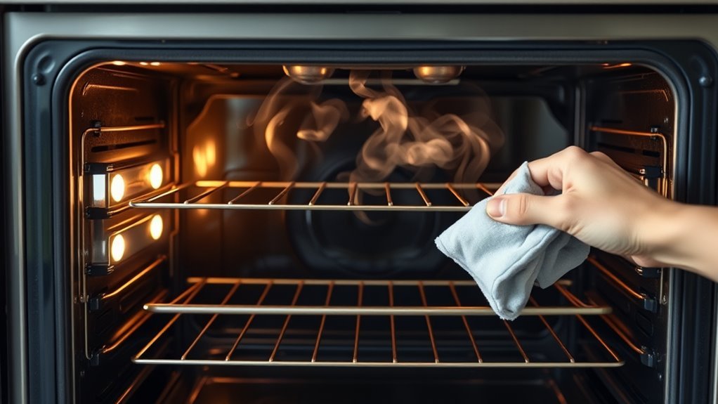 oven cleaning and maintenance