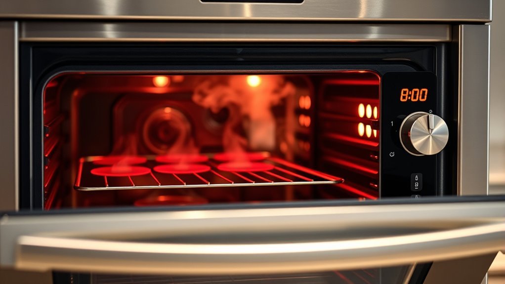 oven cleaning durations vary