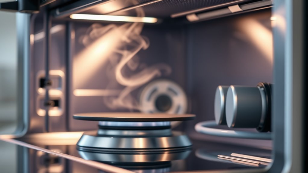 oven gas smell causes
