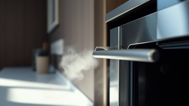 oven gas smell issue