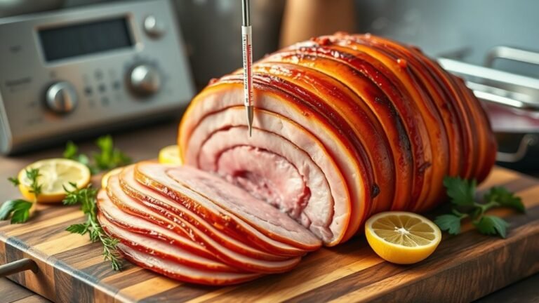 oven ham cooking time