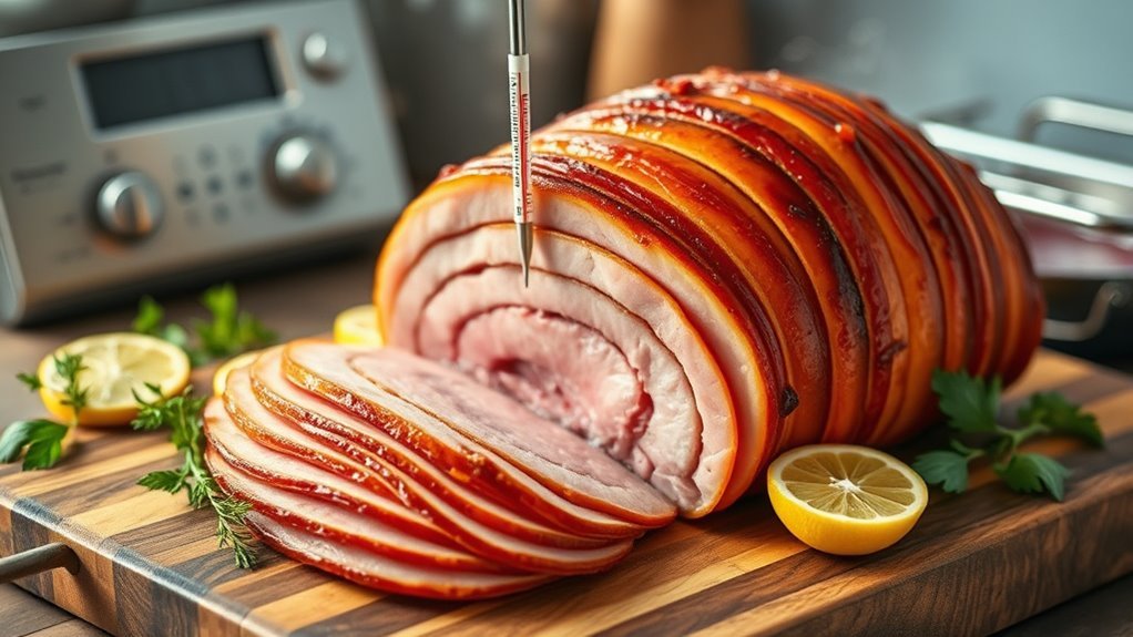 oven ham cooking time