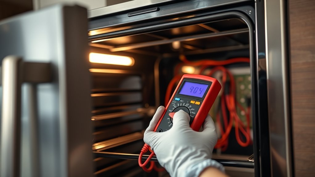oven not heating properly