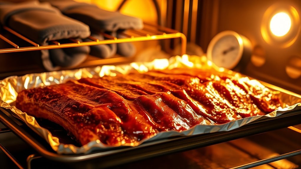 oven reheat ribs easily