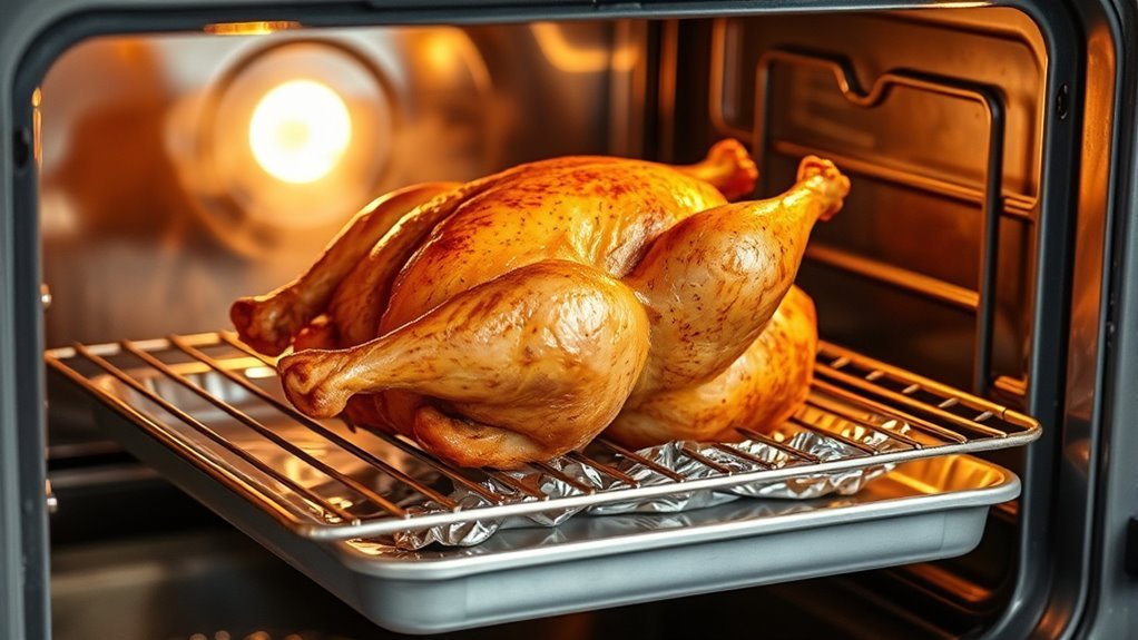 oven reheat rotisserie chicken