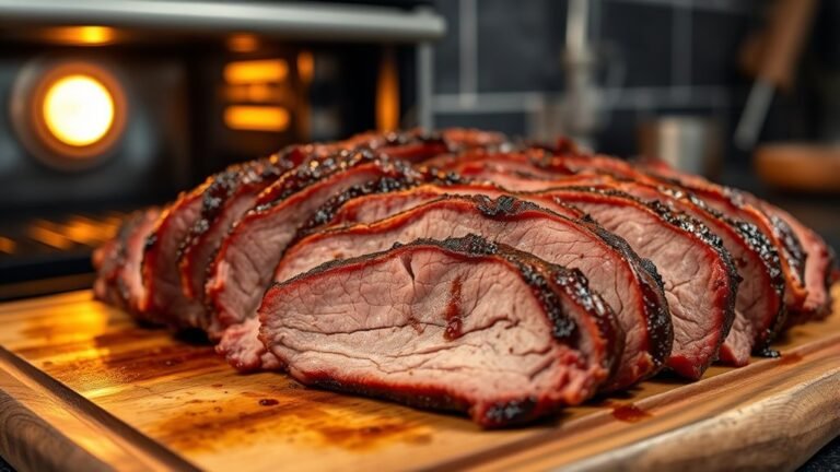 oven reheats sliced brisket