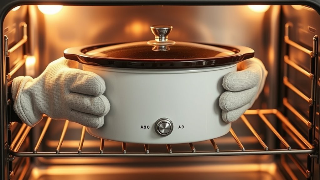 oven safe cooking precautions