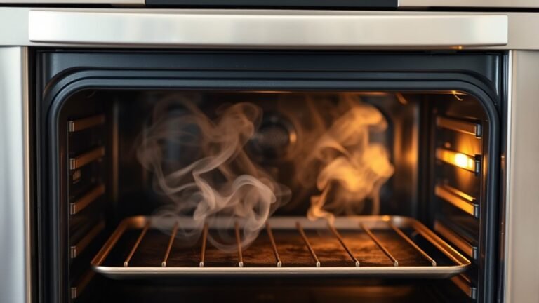 oven smoking causes and fixes