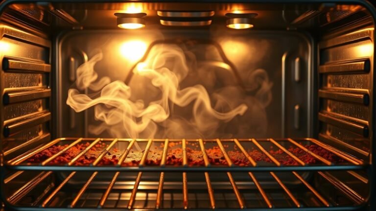 oven smoking causes and fixes