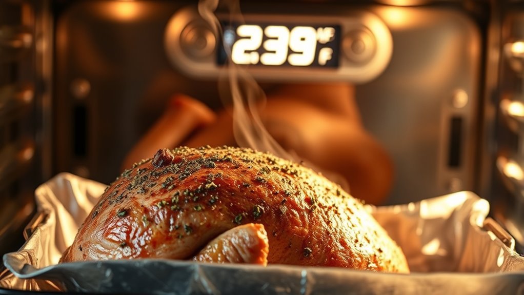 oven temp and cook time