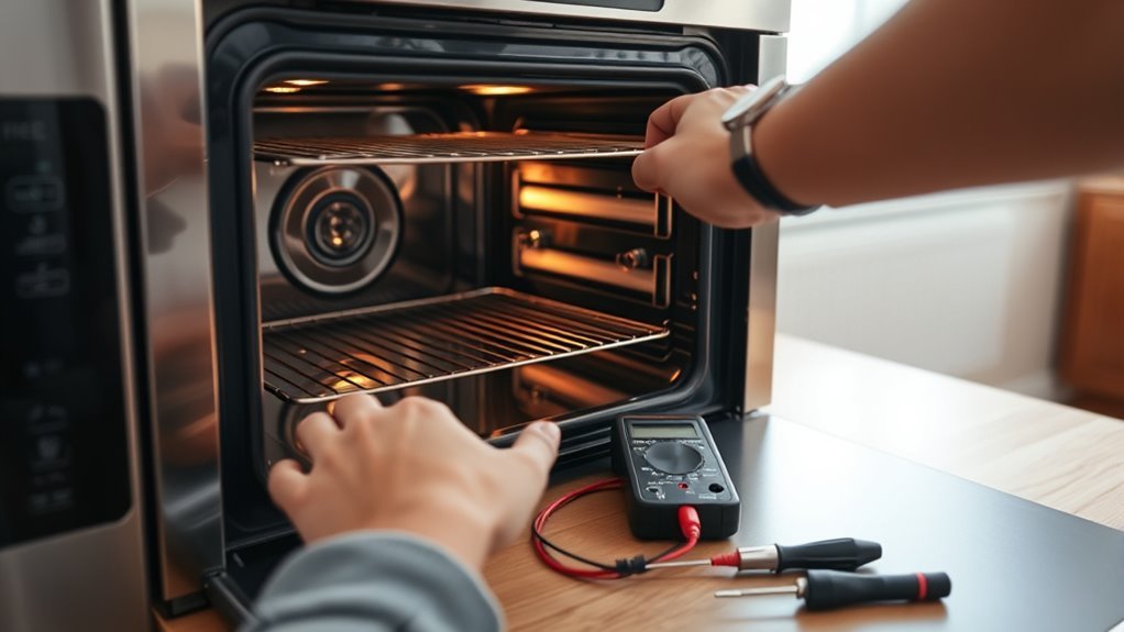 oven troubleshooting and repairs