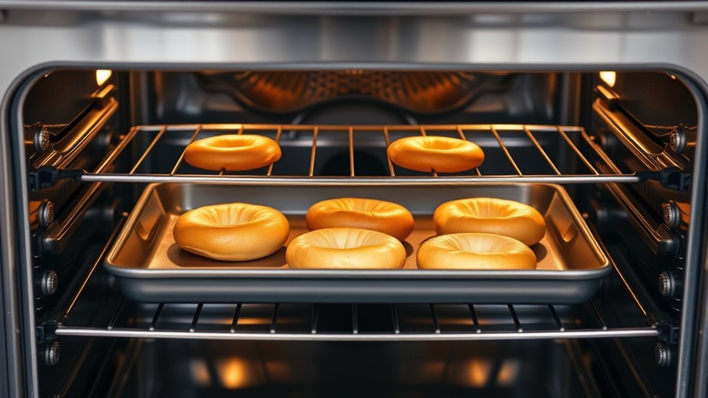 position rack for even toasting
