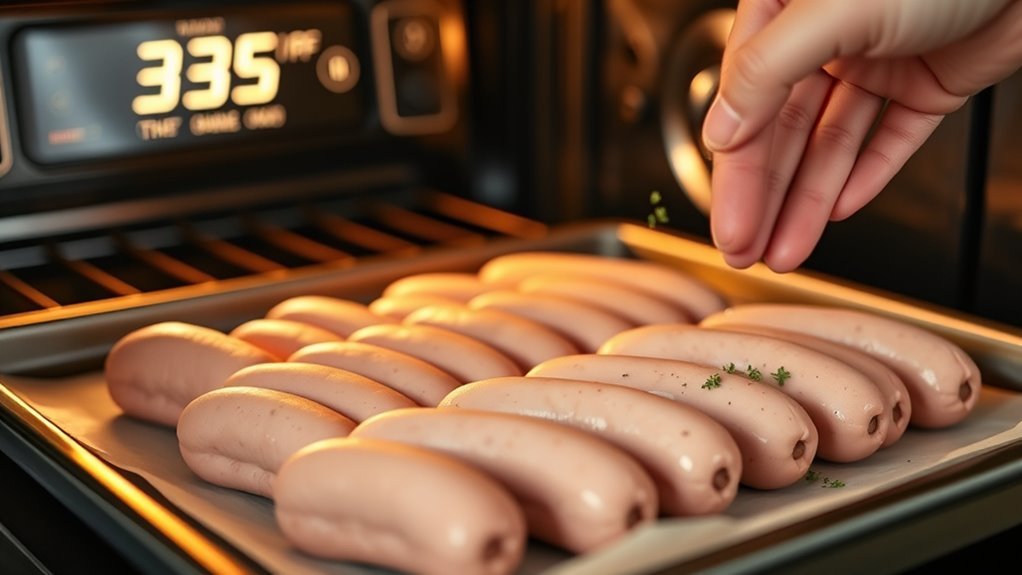 preheat arrange flip broil