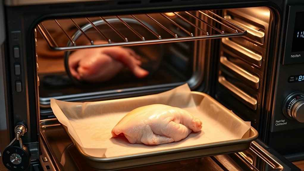 preheat cover reheat rest