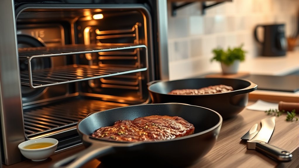 preheat equipment for even cooking