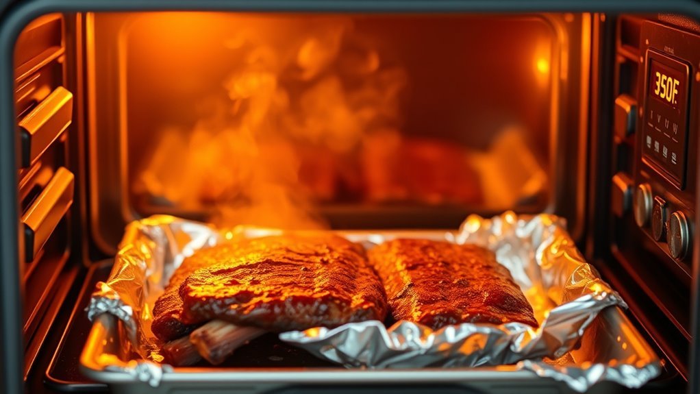 preheat for even reheating