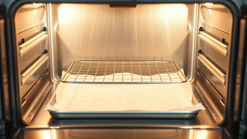 preheat line dry arrange